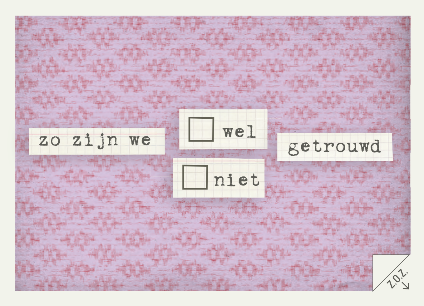 Kuskus zo zijn we wel niet getrouwd
