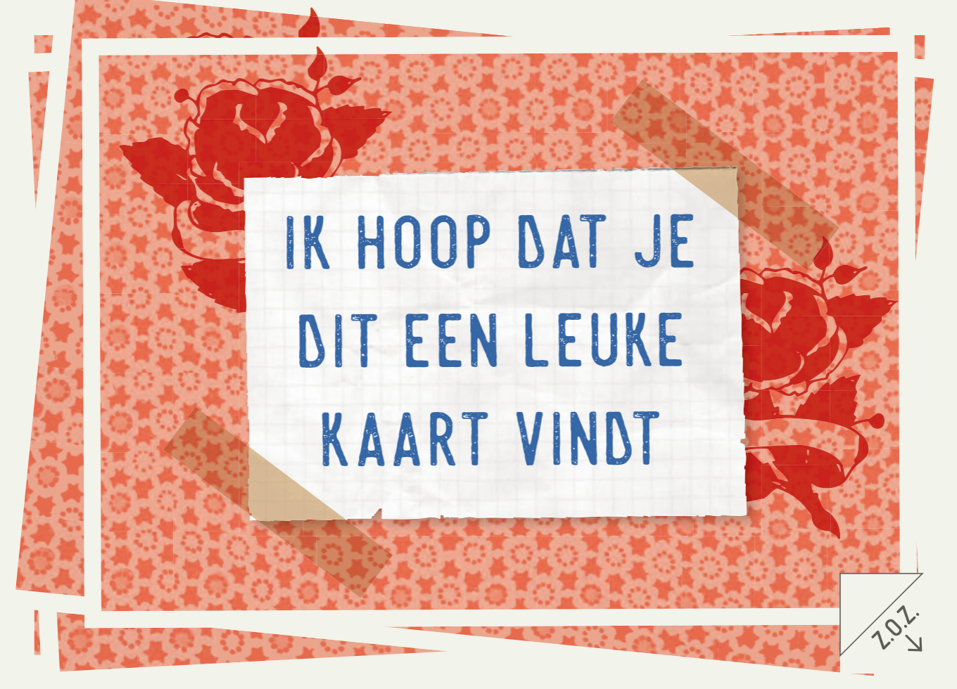 Kus Kus ik hoop dat je dit een leuke kaart vind