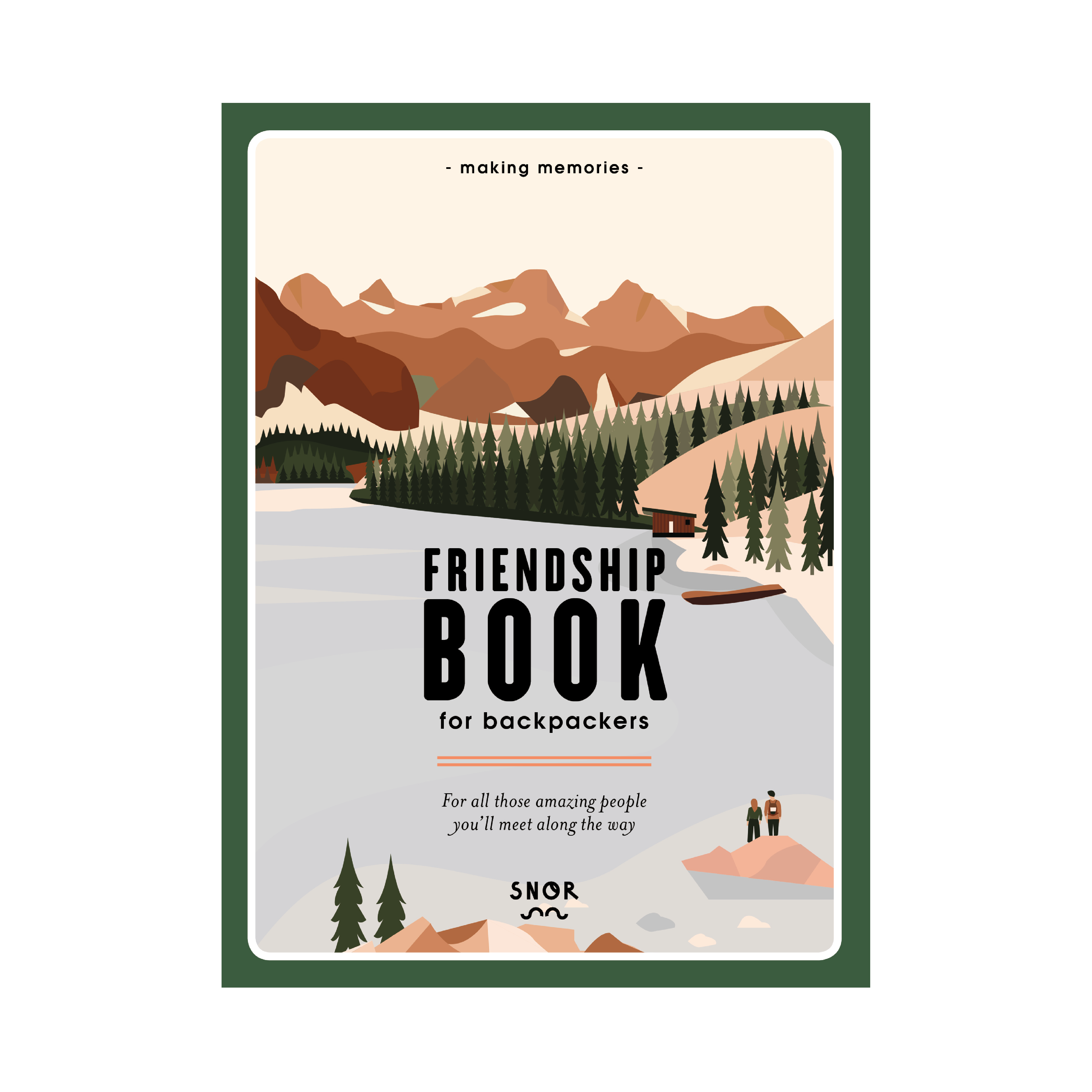 friendship book for backpackers