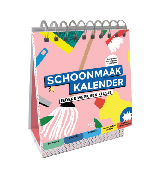 Schoonmaakkalender afbeelding