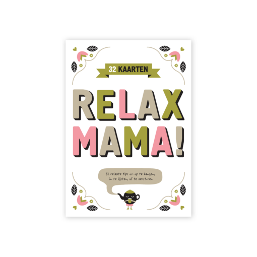 relax mama postkaartenboekje