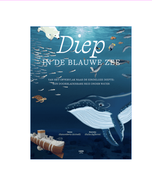 diep in de blauwe zee