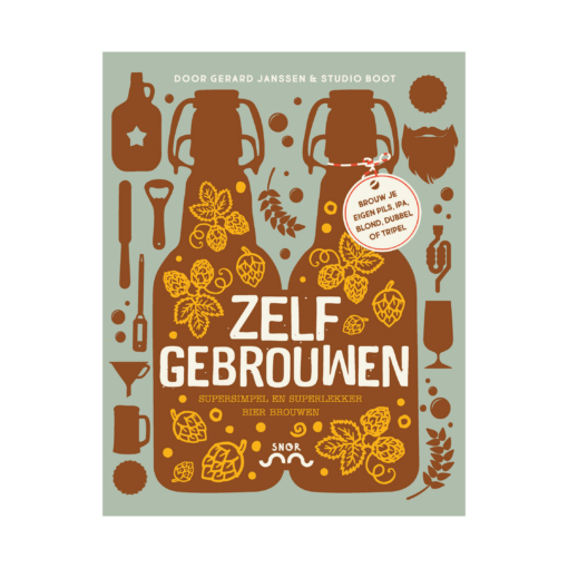 Voorzijde van Zelfgebrouwen boek