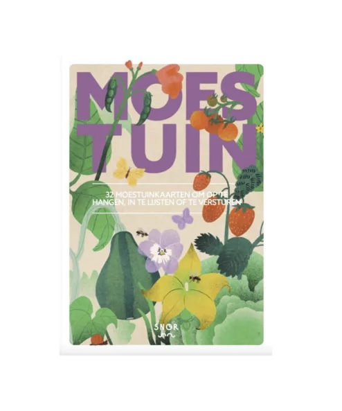 moestuin kaartenboekje