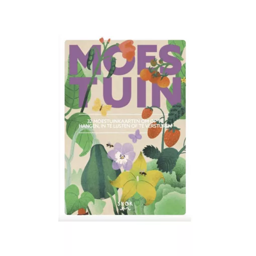 moestuin kaartenboekje