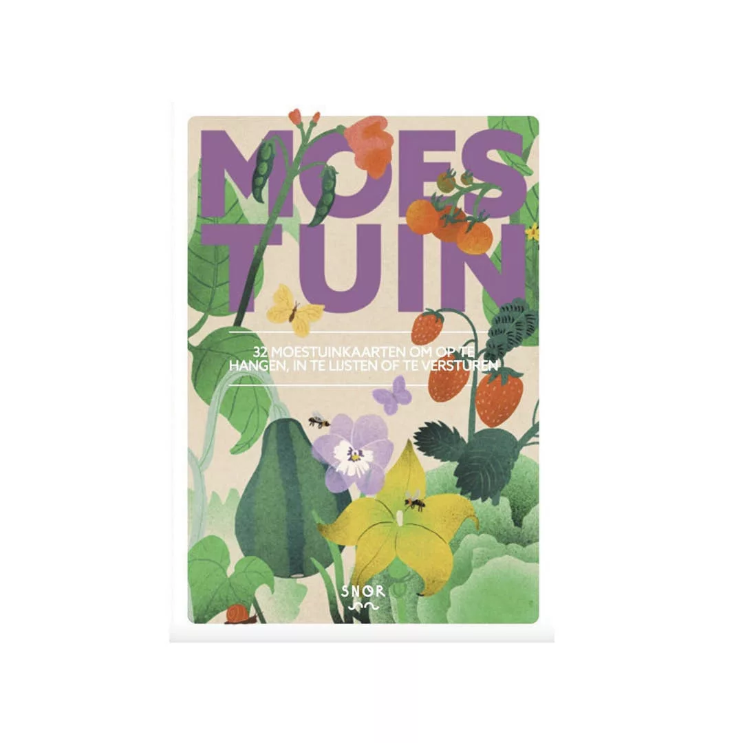 moestuin kaartenboekje